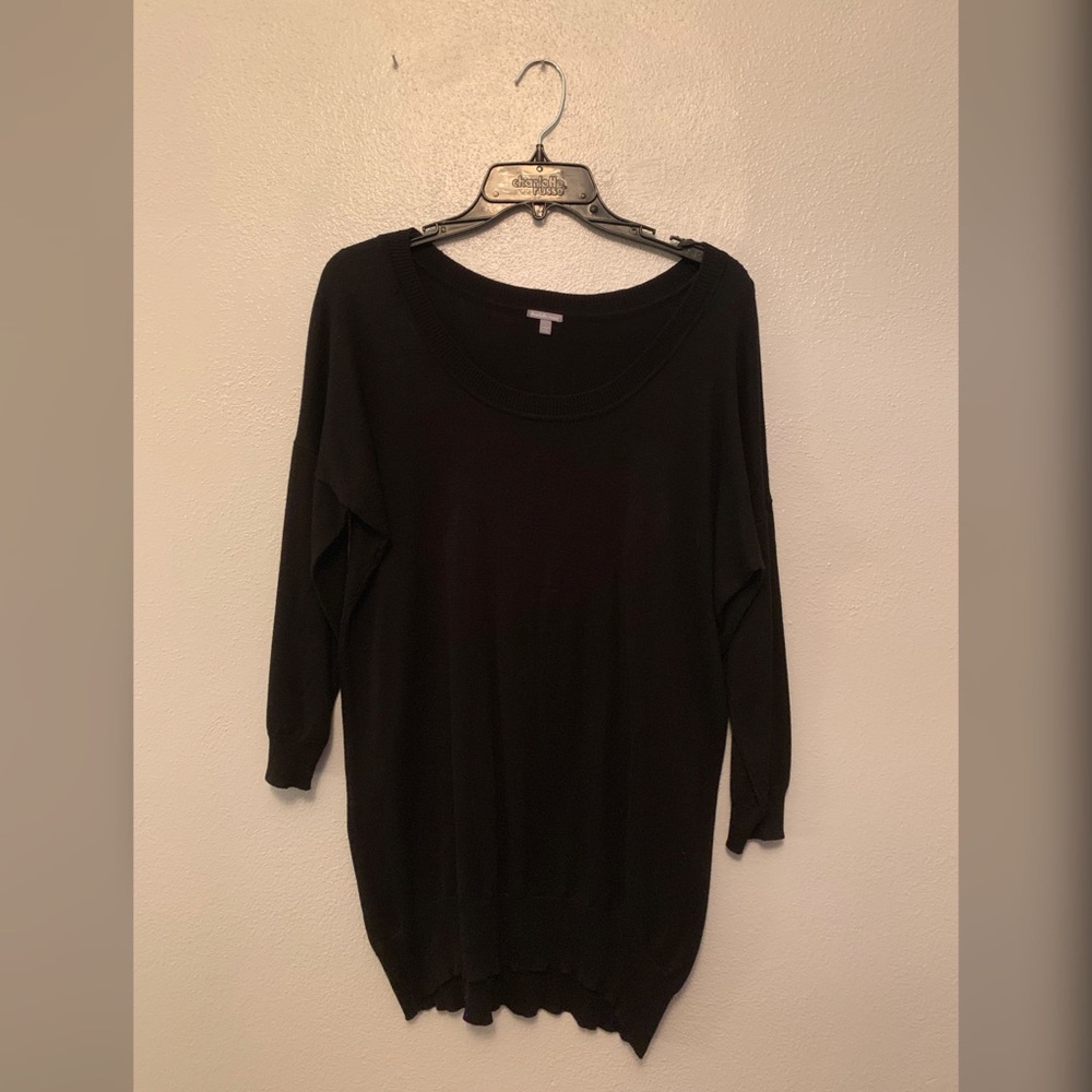 Oversized long sleeve shirt